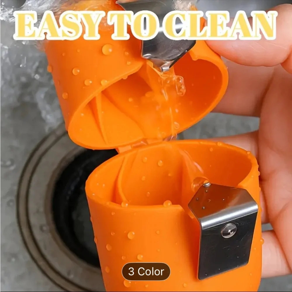 Egg Separator & Shell Peeler – Handheld Yolk Remover Tool
